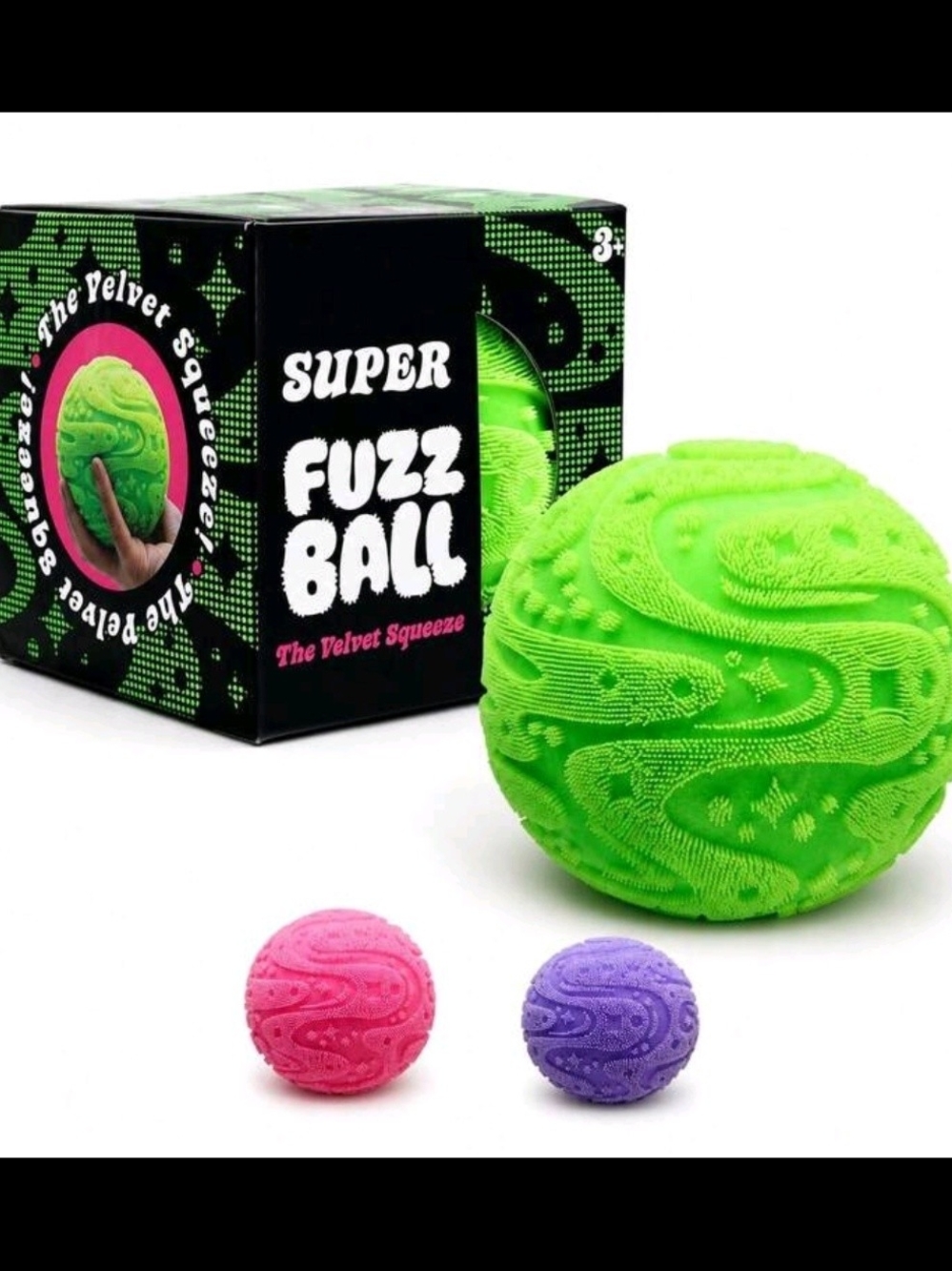Velvet Squeeze Sensory Toy Color Random